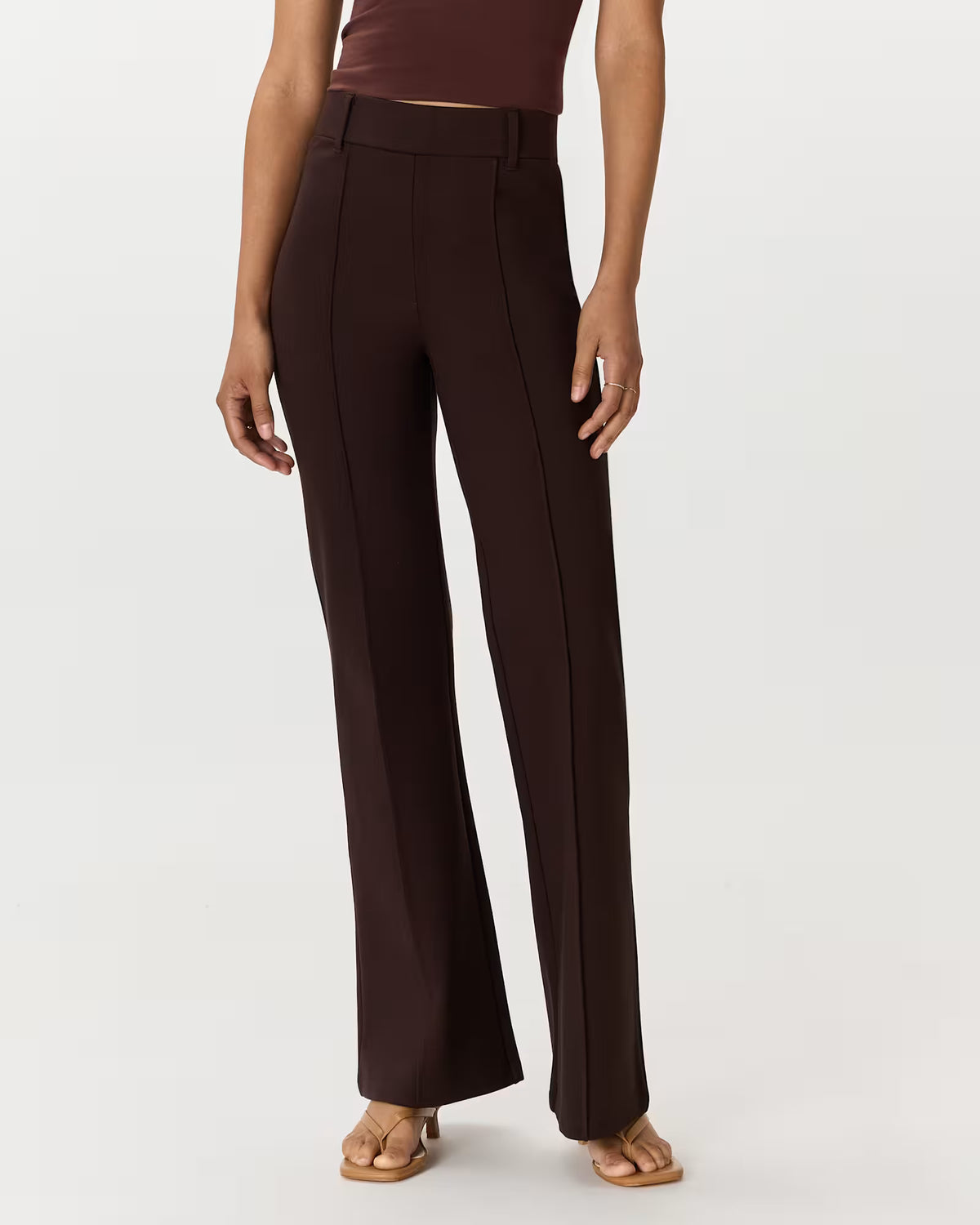 Ultra-Stretch Ponte Flare Leg Pants - US 3097