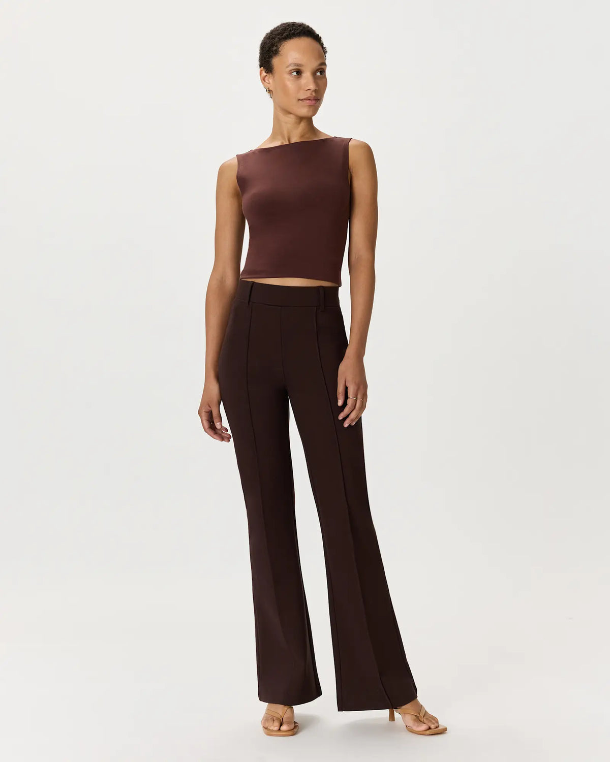 Ultra-Stretch Ponte Flare Leg Pants - US 3097