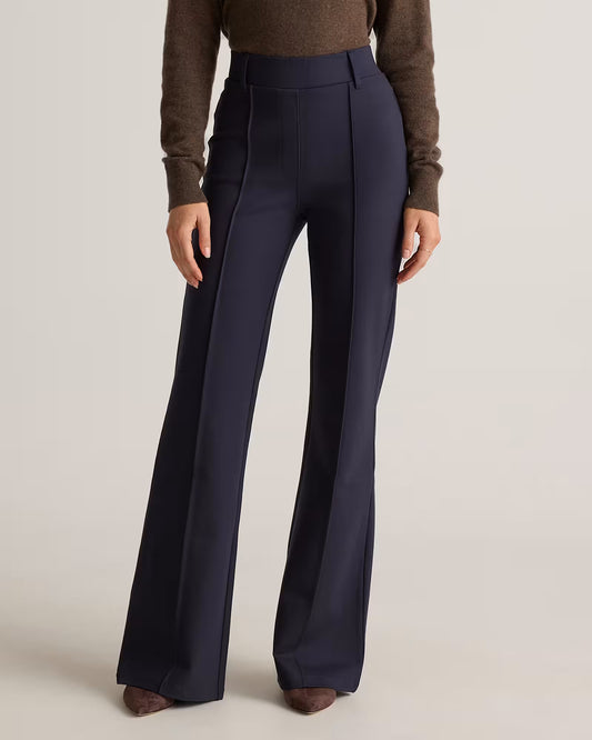 Ultra-Stretch Ponte Flare Leg Pants - US 4974