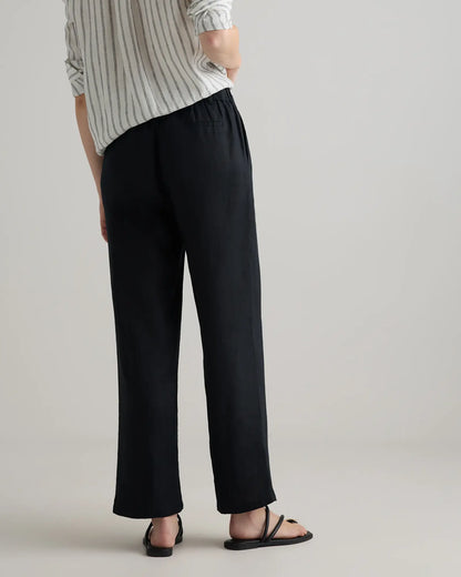 100% European Linen Pleated Trouser - US 9224