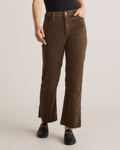 Organic Stretch Corduroy Kick Flare Pants - US 2093