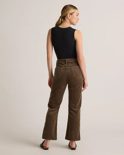 Organic Stretch Corduroy Kick Flare Pants - US 2093