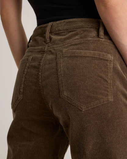 Organic Stretch Corduroy Kick Flare Pants - US 2093