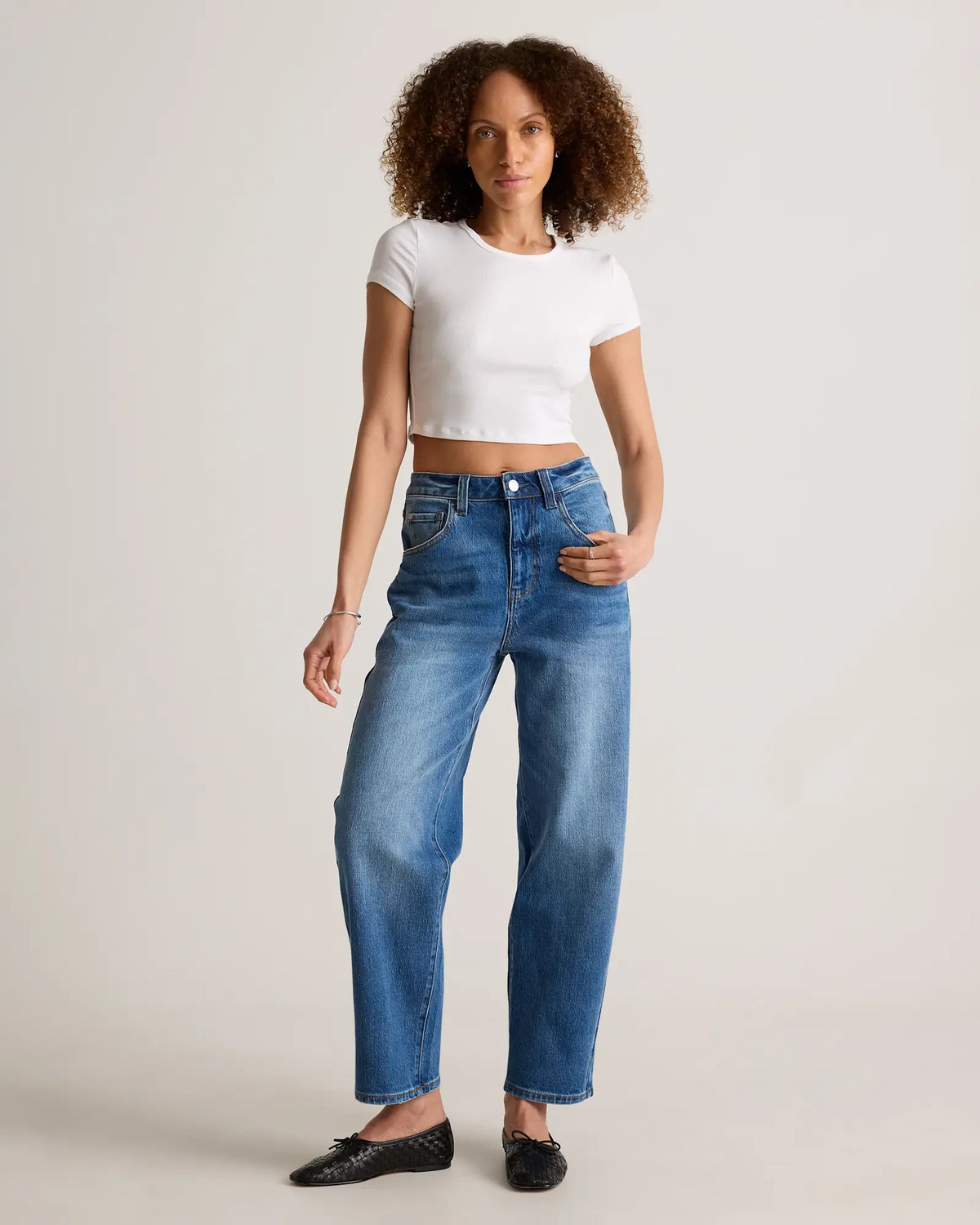 Bella Stretch Barrel Jeans - US 8484