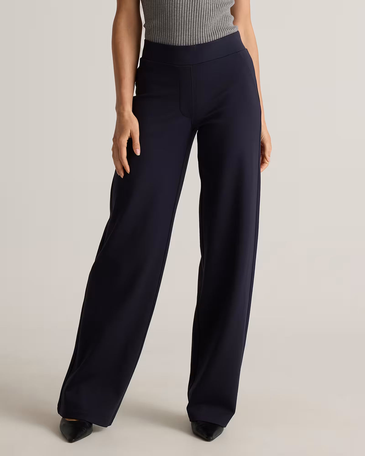 Ultra-Stretch Ponte Wide Leg Pants - US 2665