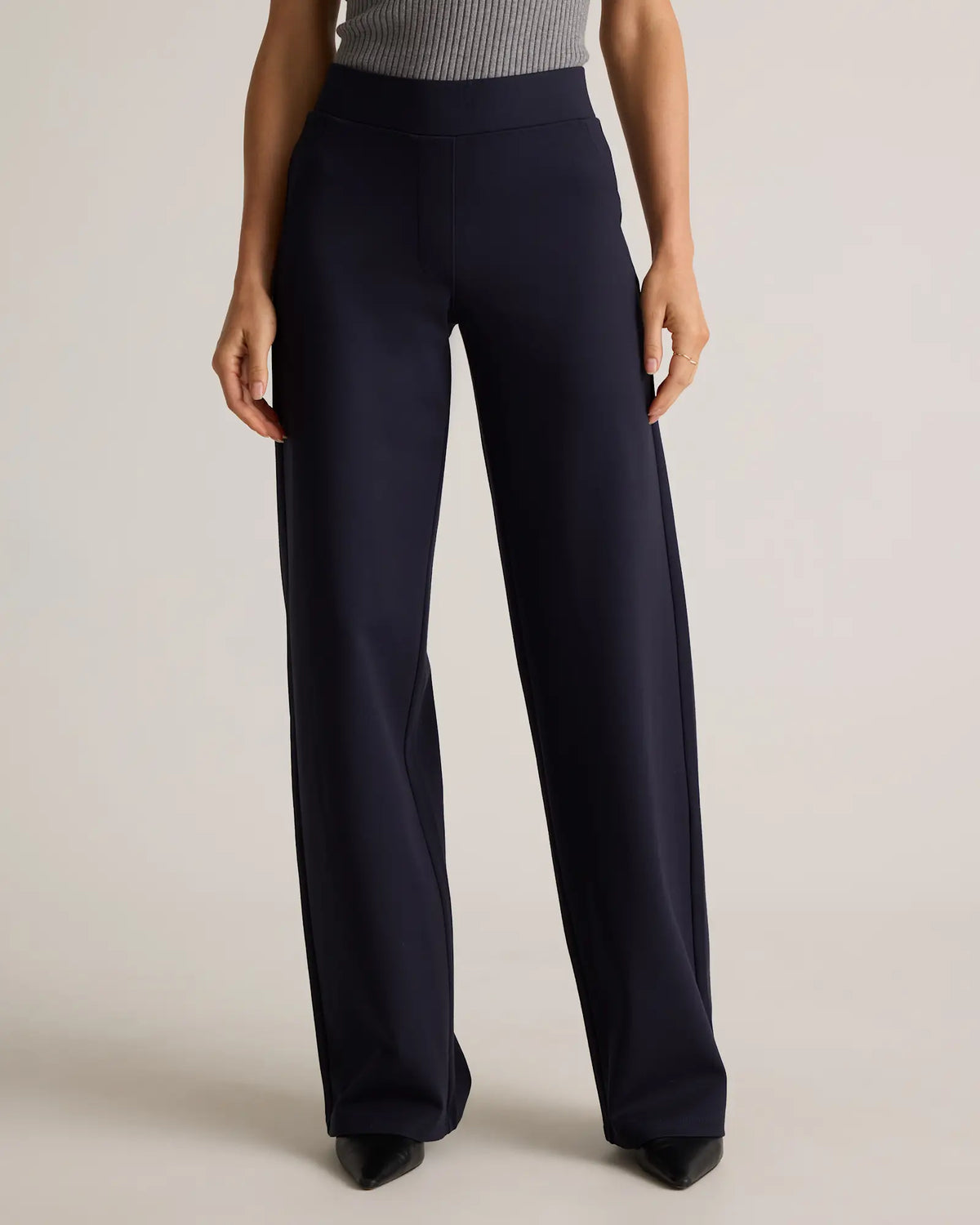 Ultra-Stretch Ponte Wide Leg Pants - US 2665