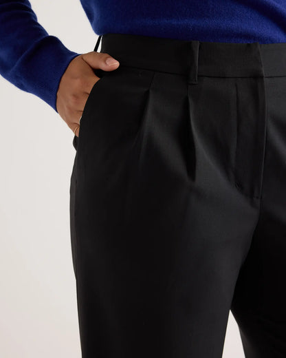 Italian Wool Pleated Trouser - US 1539