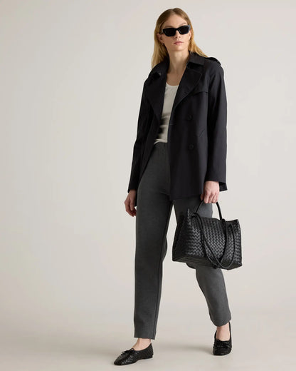 Organic Cotton Double Knit Straight Pants - US 5786
