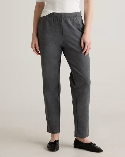 Organic Cotton Double Knit Straight Pants - US 5786