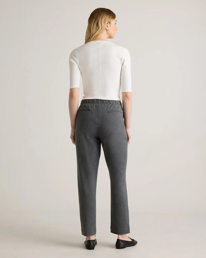 Organic Cotton Double Knit Straight Pants - US 5786