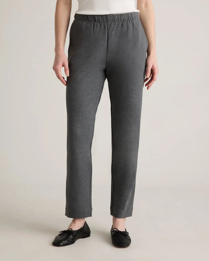 Organic Cotton Double Knit Straight Pants - US 5786