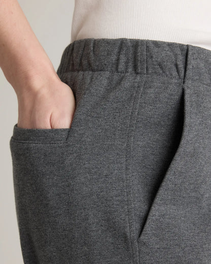 Organic Cotton Double Knit Straight Pants - US 5786