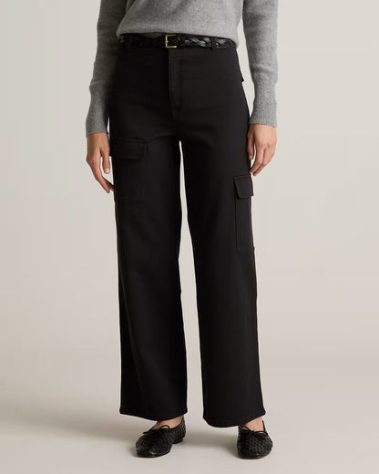 Organic Stretch Cotton Twill Cargo Pants - US 3075