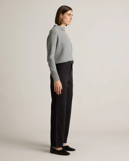 Organic Stretch Cotton Twill Cargo Pants - US 3075