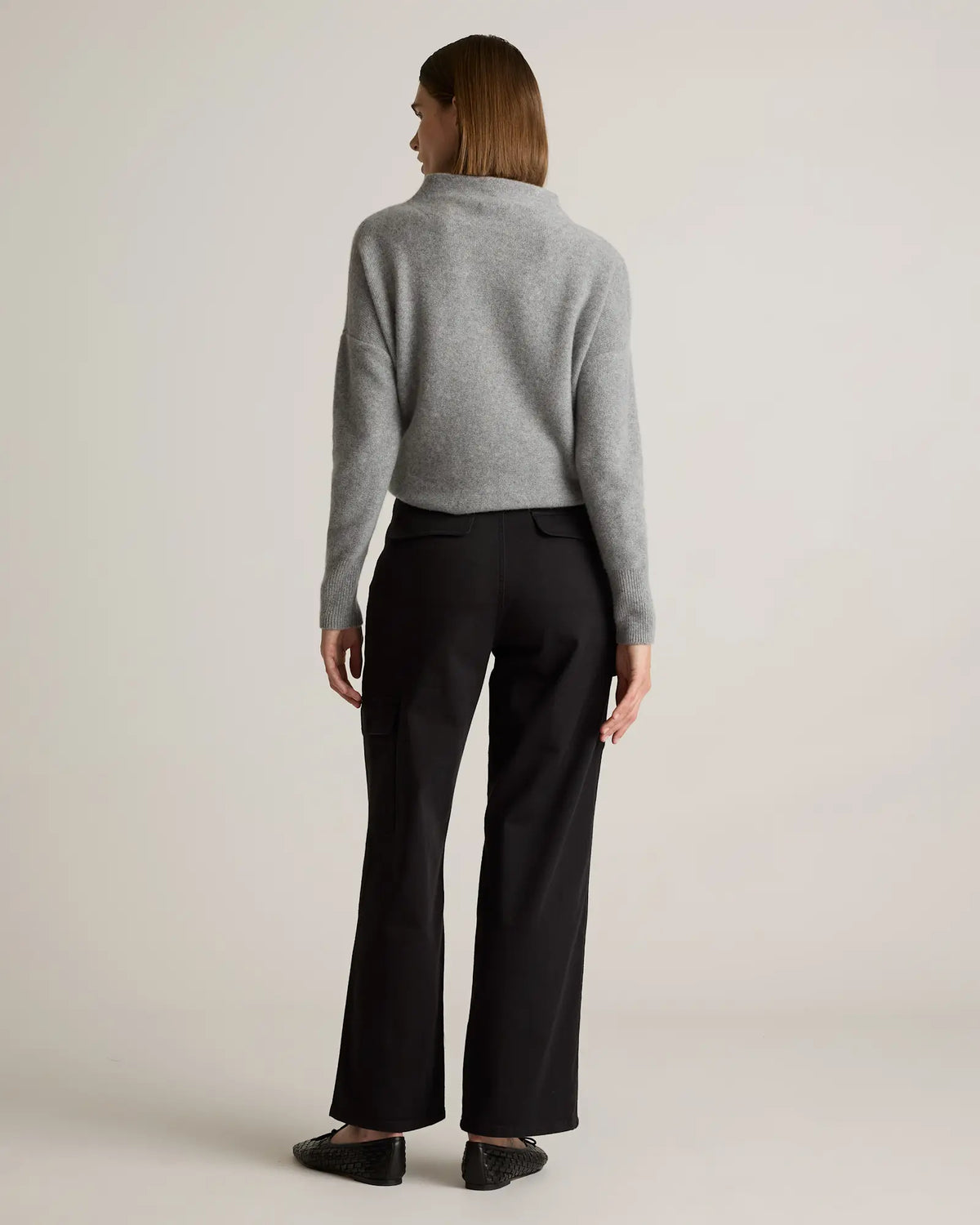Organic Stretch Cotton Twill Cargo Pants - US 3075