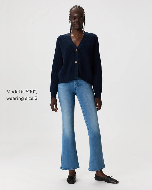 Nina Stretch Pull-On Flare Jeans - US 2703
