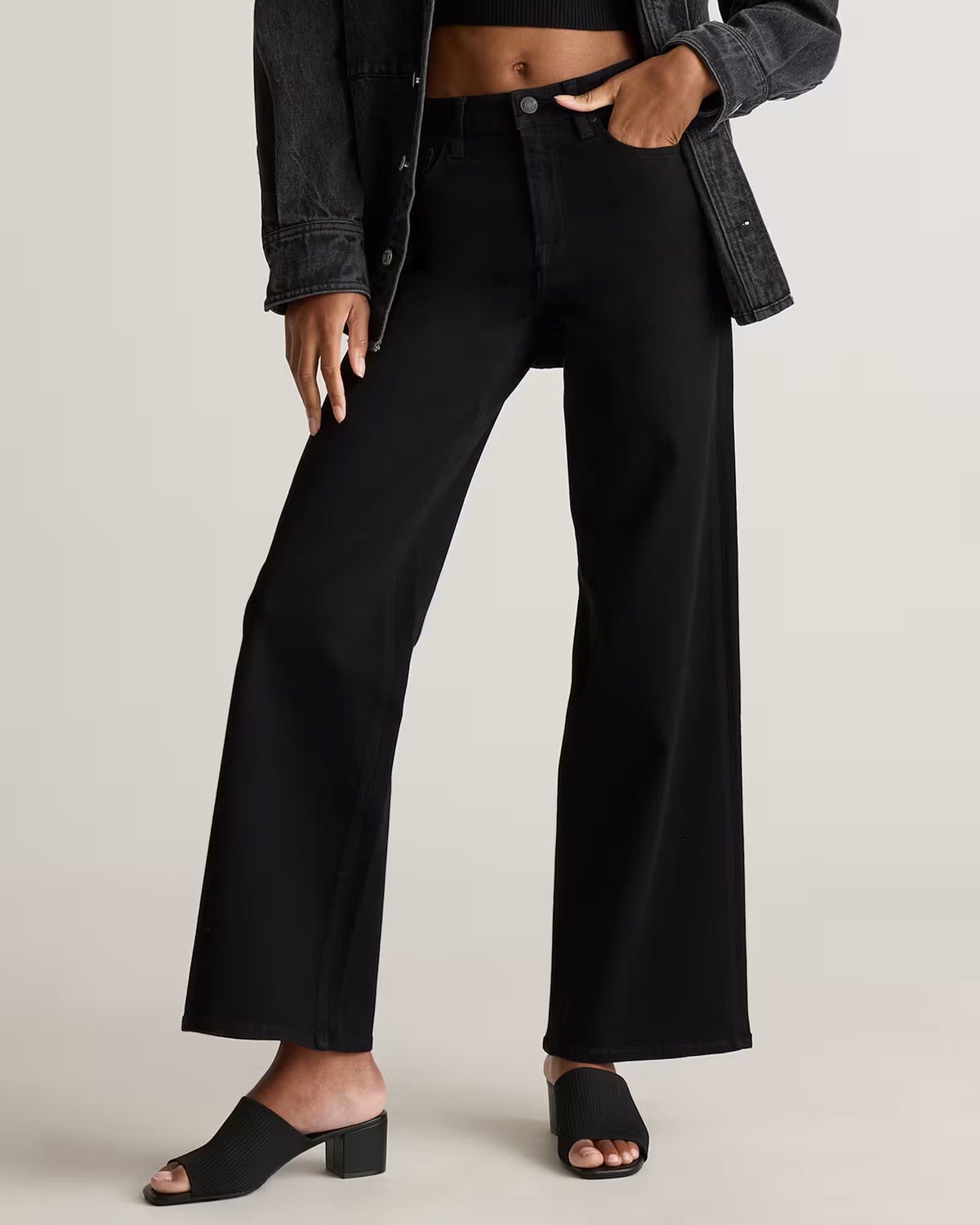 Bella Stretch Wide Leg Jeans - US 1101