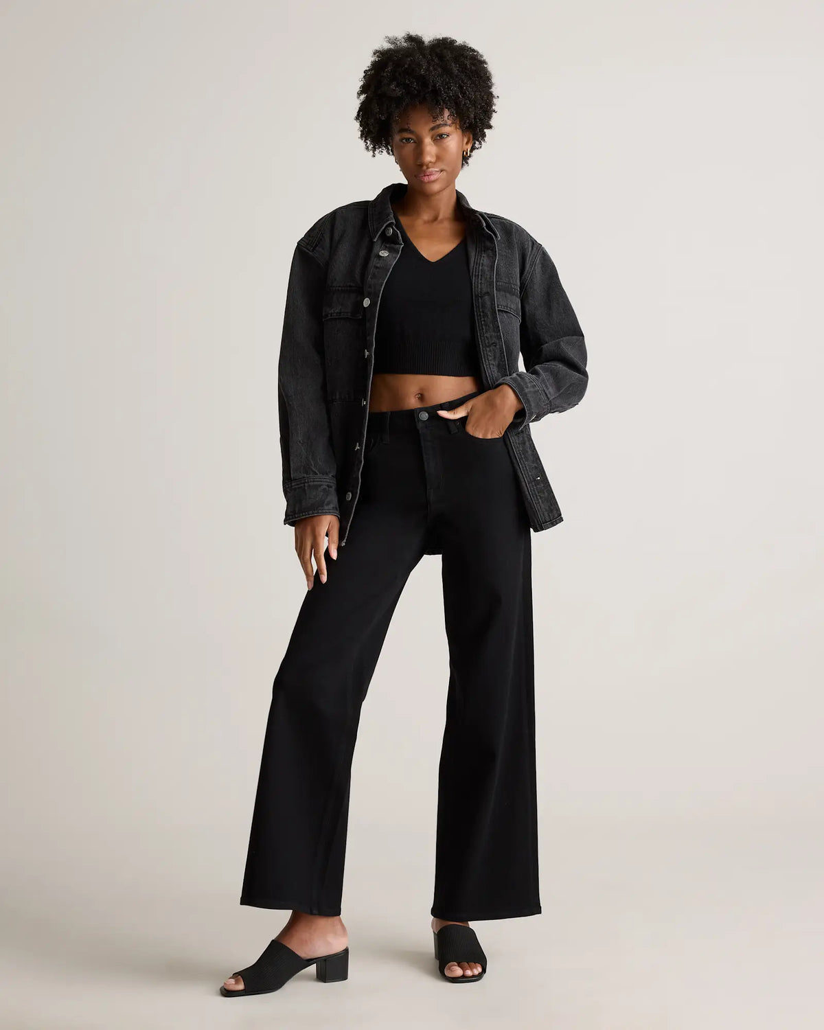 Bella Stretch Wide Leg Jeans - US 4515