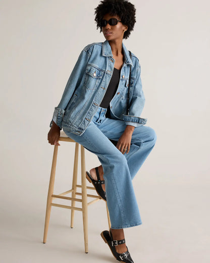 Bella Stretch Wide Leg Jeans - US 8868