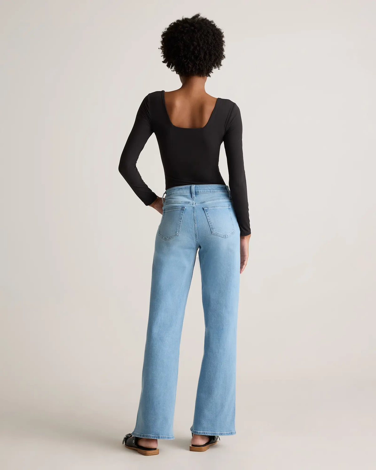 Bella Stretch Wide Leg Jeans - US 8868