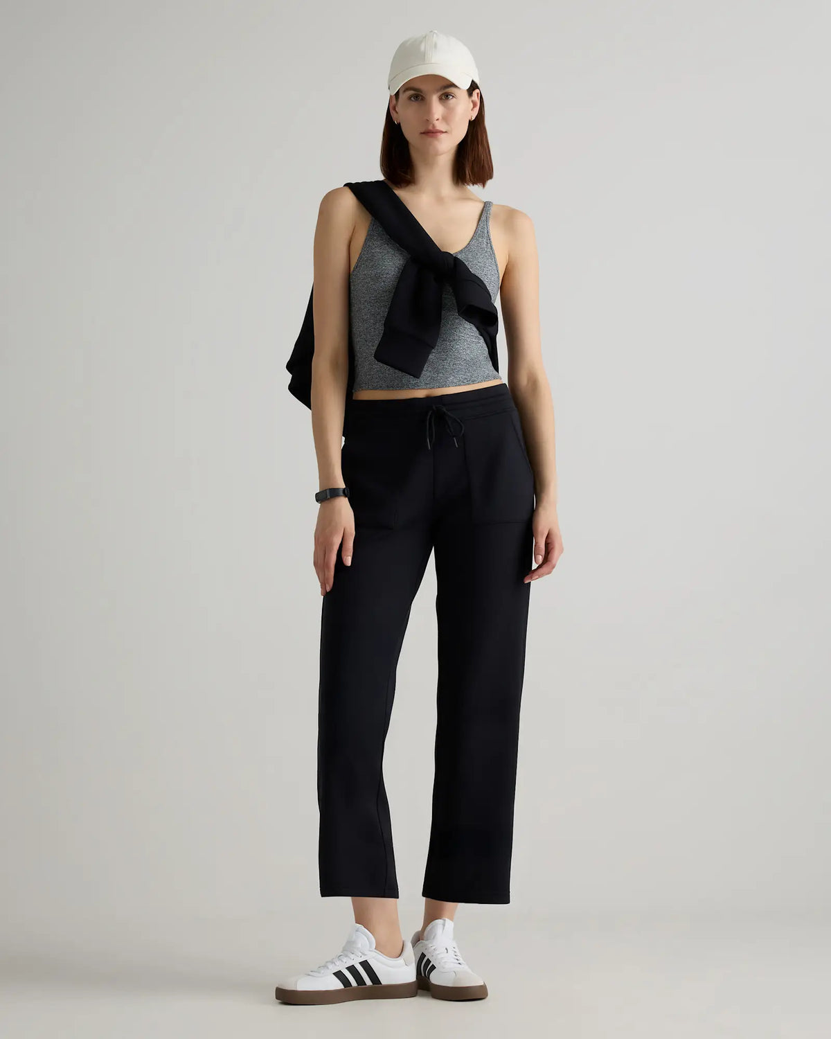 CloudComfort High-Rise Cropped Sweatpants - US 4940