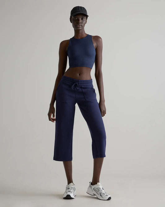CloudComfort High-Rise Cropped Sweatpants - US 9019