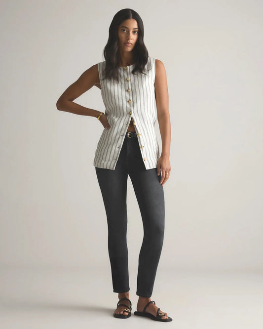 Luna Stretch Slim Straight Jeans - US 2500