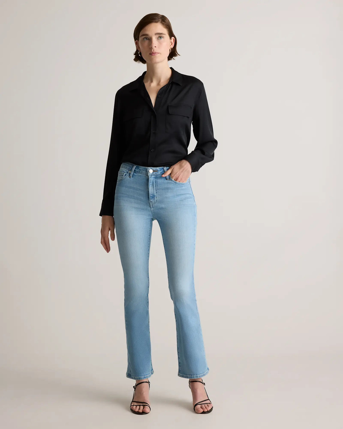 Bella Stretch Kick Flare Jeans - US 0005