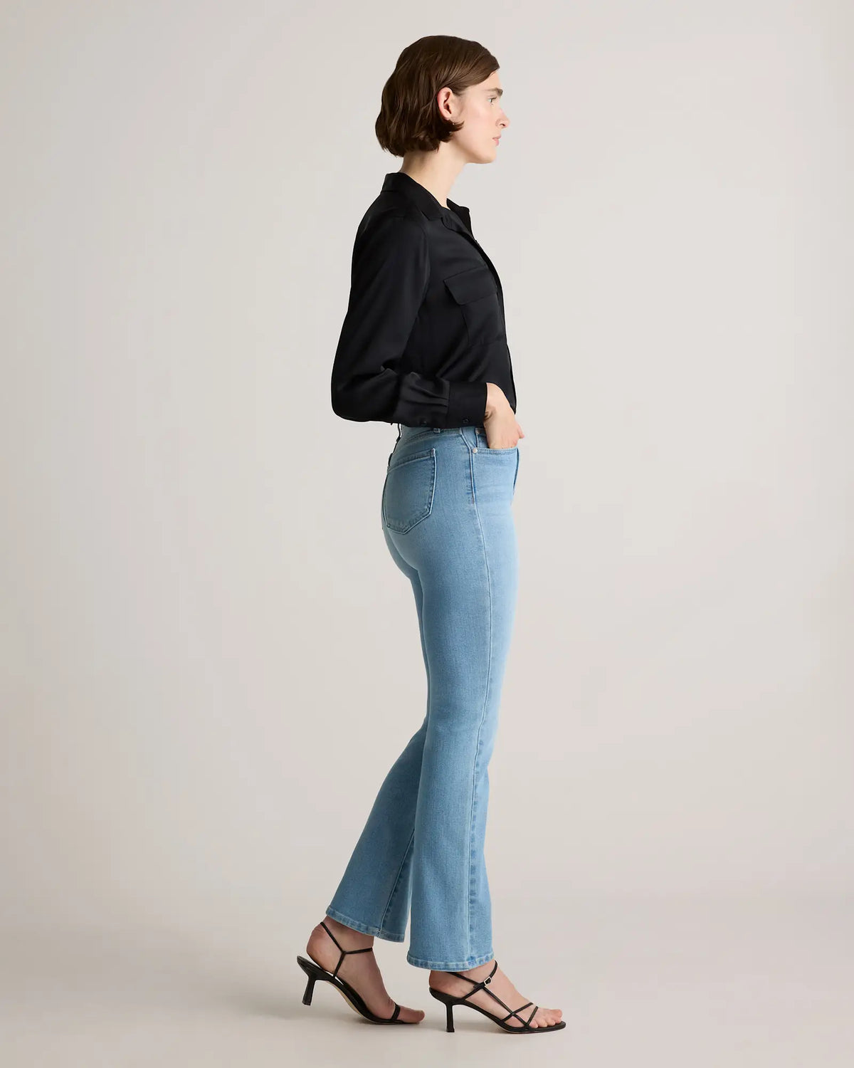 Bella Stretch Kick Flare Jeans - US 0005
