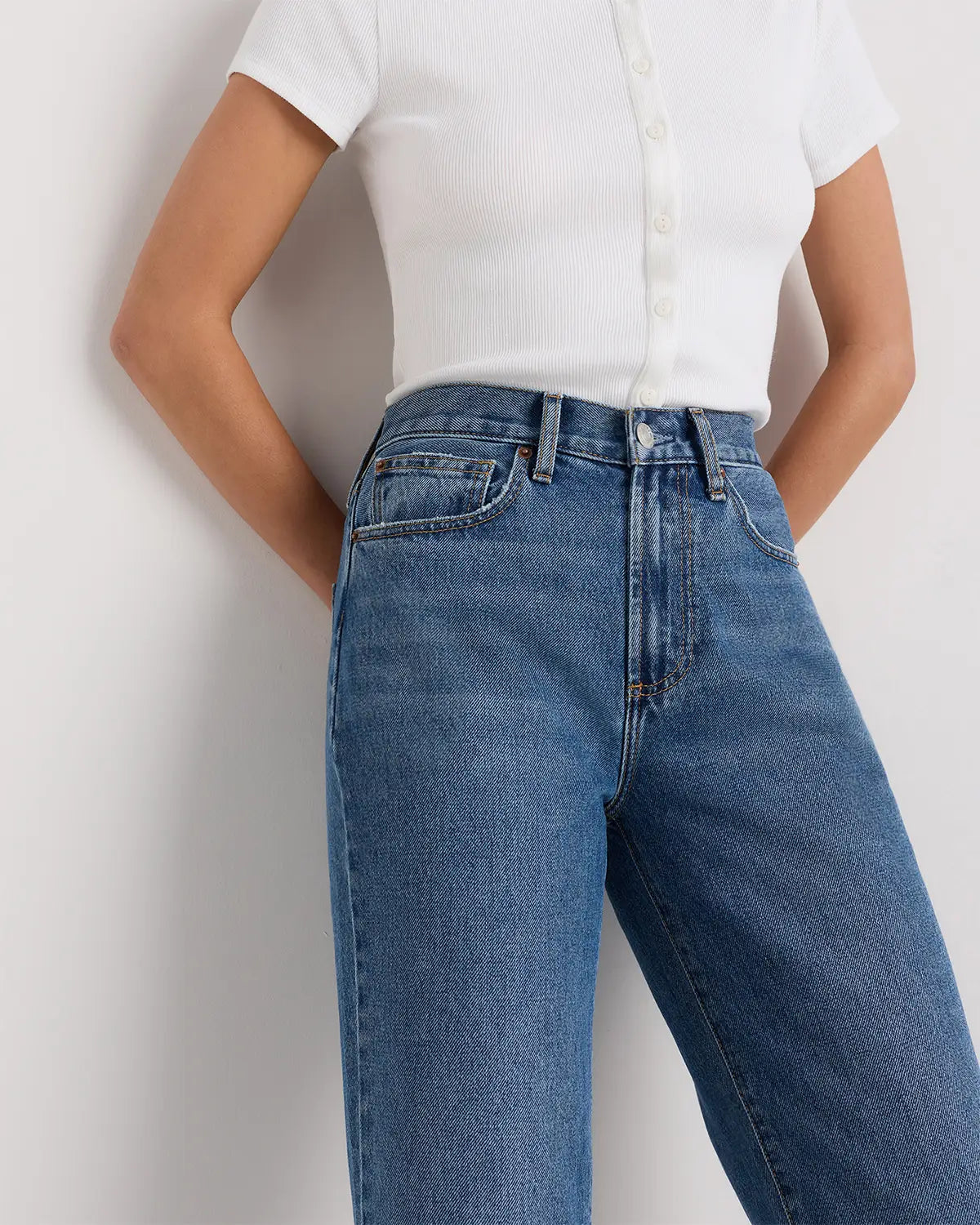 Bella Rigid Straight Jeans - US 0708