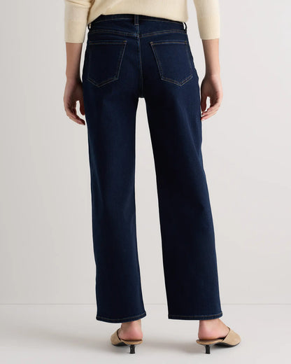 Bella Stretch Patch Pocket Wide Leg Jeans - US 9012