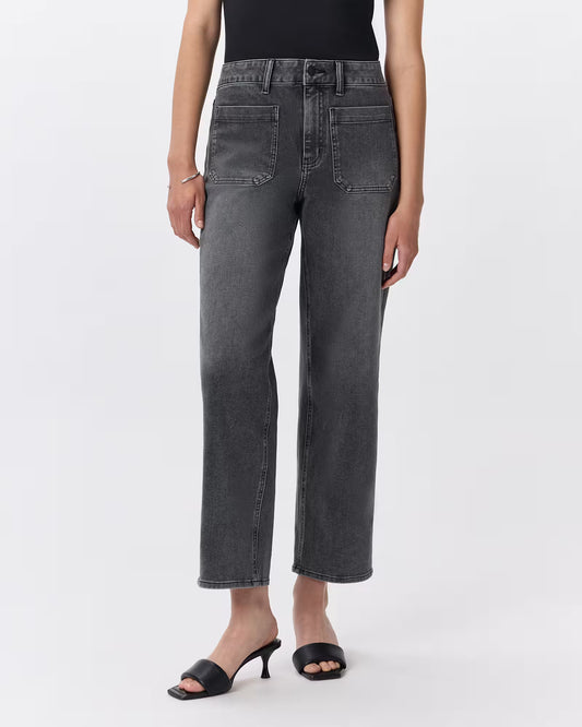 Bella Stretch Patch Pocket Wide Leg Jeans - US 4303