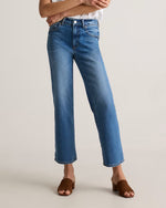 Bella Stretch Cropped Straight Jeans - US 2933