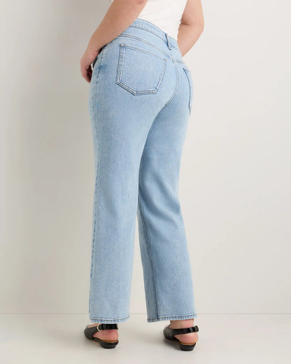 Curvy Bella Stretch Relaxed Straight Jeans - US 1668