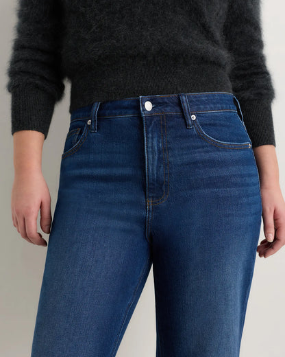 Curvy Bella Stretch Relaxed Straight Jeans - US 8108