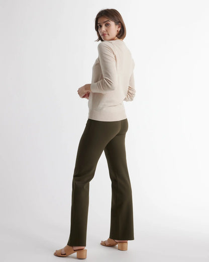 Ultra-Stretch Ponte Bootcut Pants - US 8107