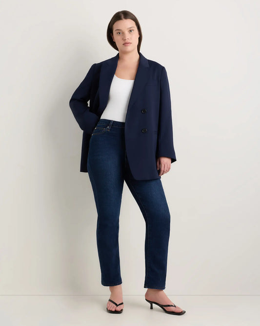 Curvy Bella Stretch Straight Jeans - US 9624