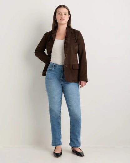 Curvy Bella Stretch Straight Jeans - US 4647
