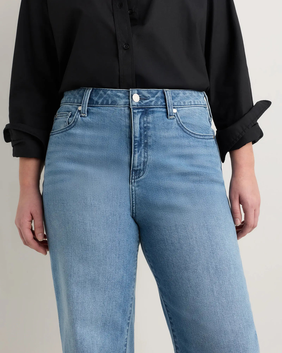 Curvy Bella Stretch Wide Leg Jeans - US 4073