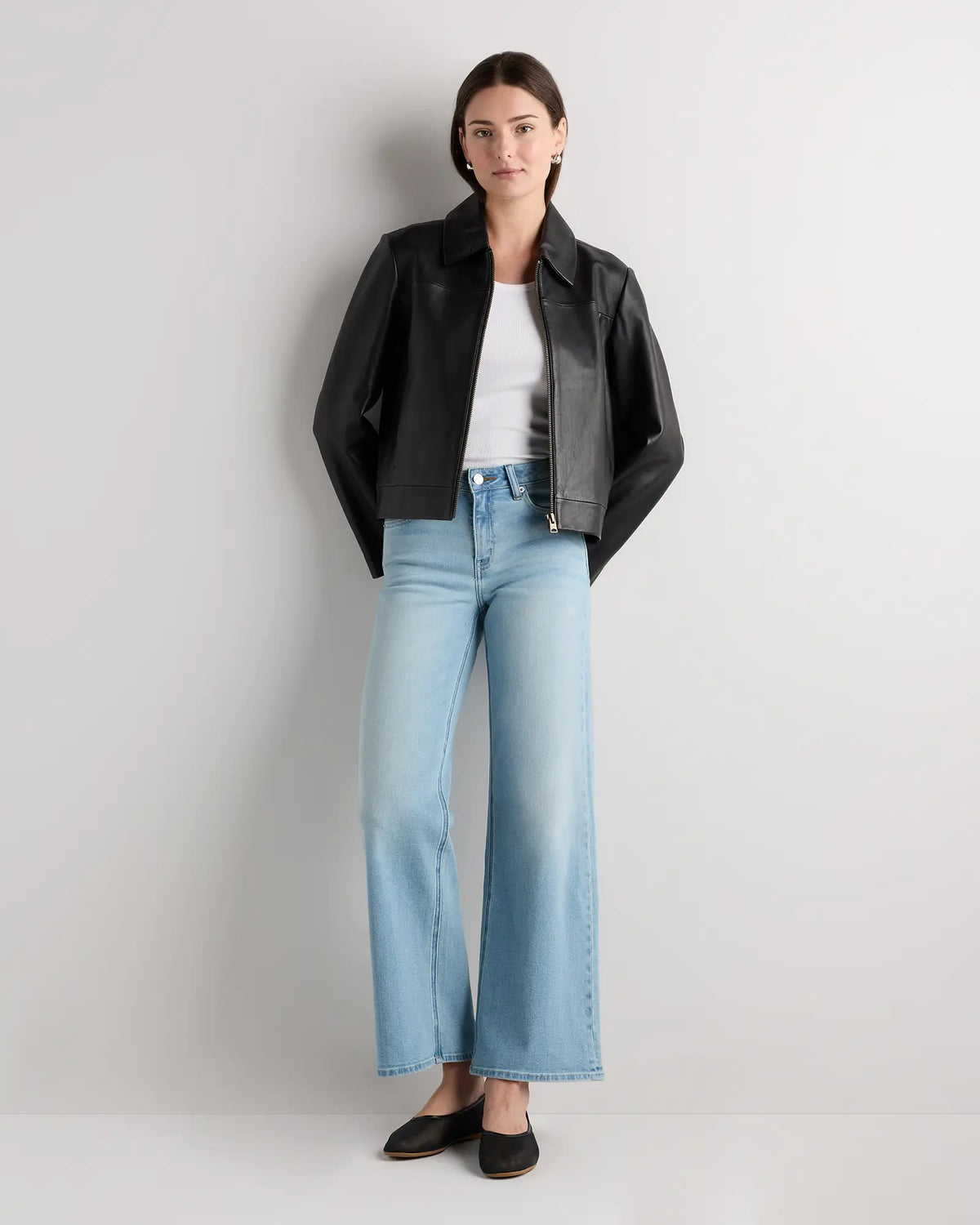 Luna Stretch Wide Leg Jeans - US 0861
