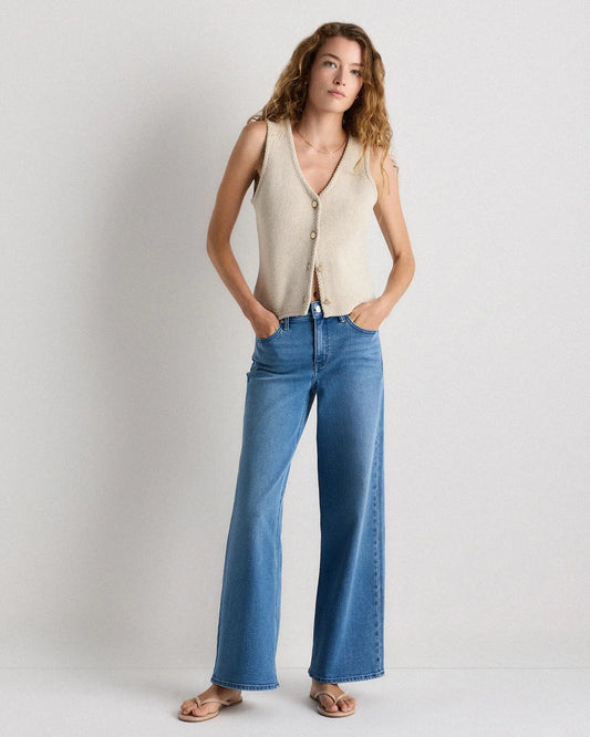 Luna Stretch Wide Leg Jeans - US 8234