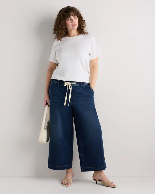 Mia Wide Leg Crop Jeans - US 8330