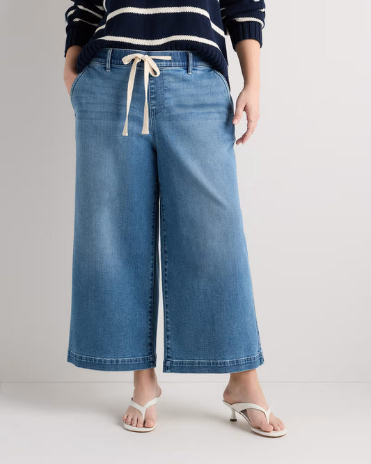 Mia Wide Leg Crop Jeans - US 0132
