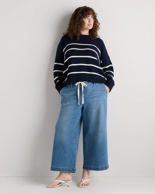 Mia Wide Leg Crop Jeans - US 0132