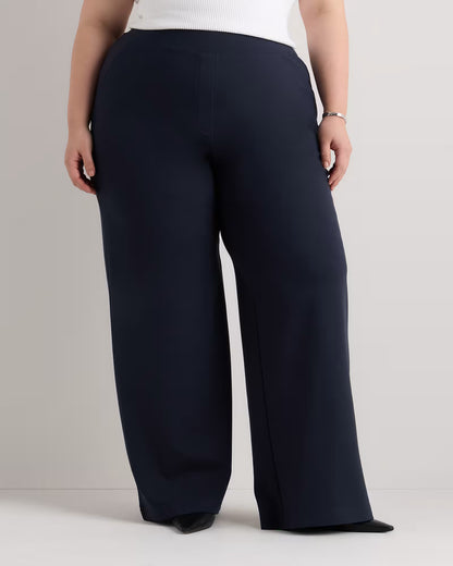 Ultra-Stretch Ponte Wide Leg Pants - US 8496