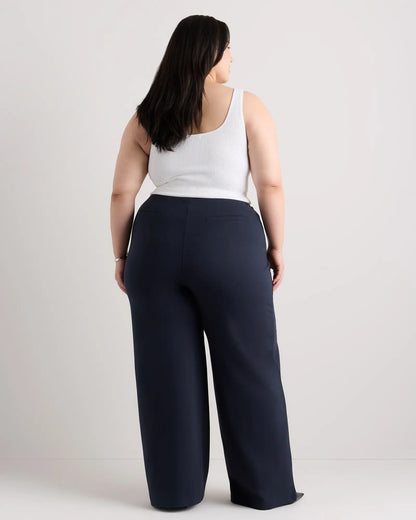 Ultra-Stretch Ponte Wide Leg Pants - US 8496
