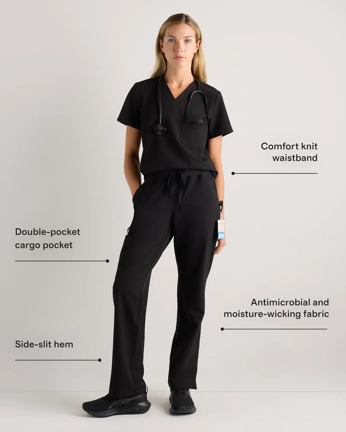 AeraFlex Scrub Cargo Pants - US 6133