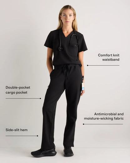 AeraFlex Scrub Cargo Pants - US 6133