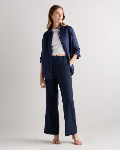 European Stretch Linen Trouser - US 4474