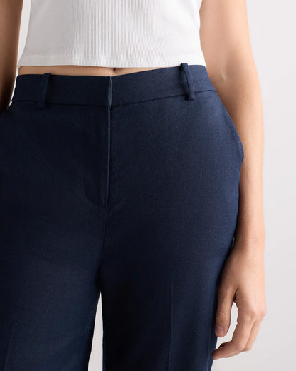 European Stretch Linen Trouser - US 4474